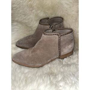 Italeau Hand made in Italy Brown Suede Tap Dance Shoe Women's‎ Size EU37.5